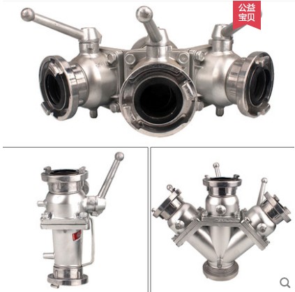 消防車二分水器_消防車三分水器-消防車配件2