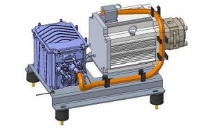 圖 1 電機液壓機組 圖 1 電機液壓機組