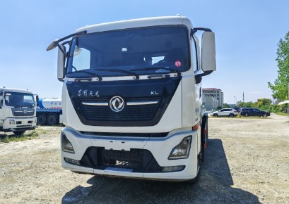 二手東風天龍后八輪灑水車_二手20方灑水車2